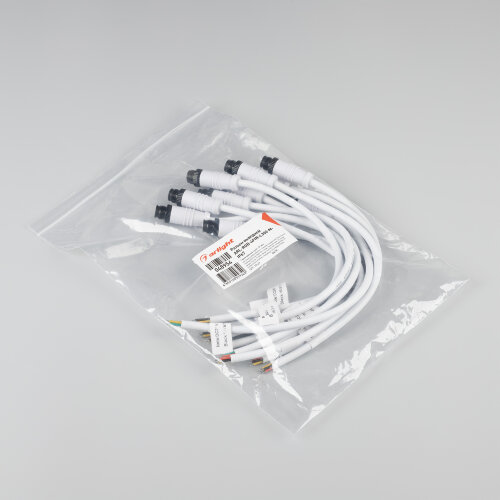 Разъем выводной ARL-RGB-4PIN-L300-M-IP67 (Arlight) - фото 2