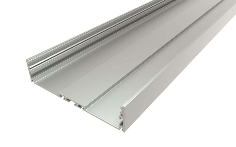 Профиль накладной алюминиевый LC-LP-27120-2 Anod - фото