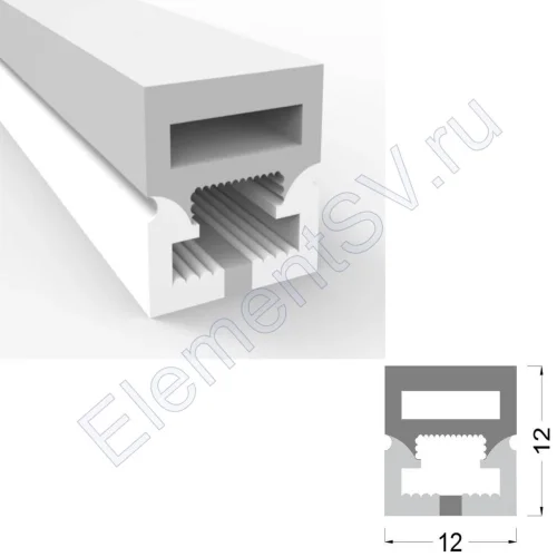 Cиликоновая оболочка T1212 S6 (12*12mm, pcb 8mm) - фото.