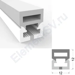 Cиликоновая оболочка T1212 S6 (12*12mm, pcb 8mm)