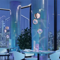 Подвесной светильник Misterio 3000К 15Вт (Черный)