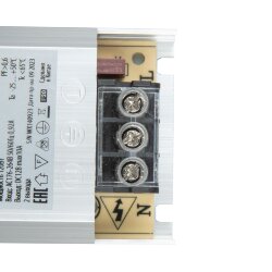 UET-WAS-120A20 12V IP20 Блок питания ультратонкий, 120Вт, Металлический корпус, TM Uniel