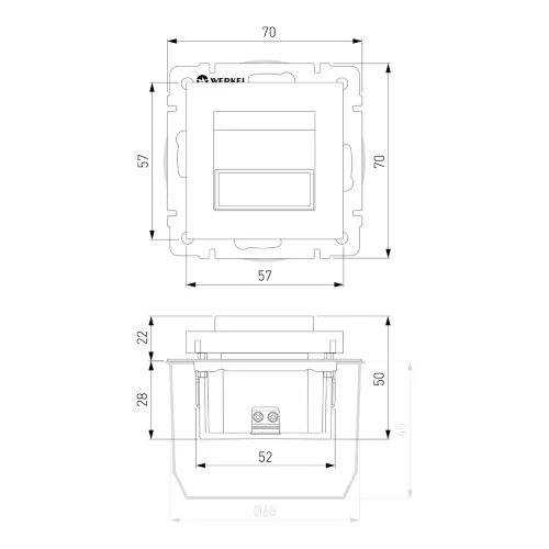 Поворотная встраиваемая LED подсветка Turn (черный матовый) W1154708 - фото 5