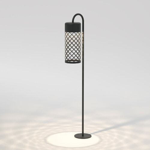 Светильник садово-парковый Ombra 8W 4000K черный - фото 1