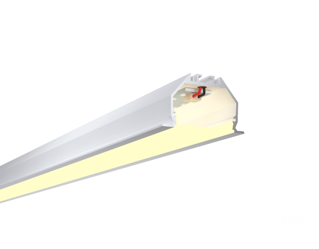 Линейный светильник LINE4932П БЕЗ БП (RAL9003/500mm/LT70 — 3K/17W) - фото 1
