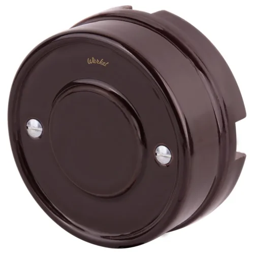 Распределительная коробка коричневая ретро W6411214 - фото