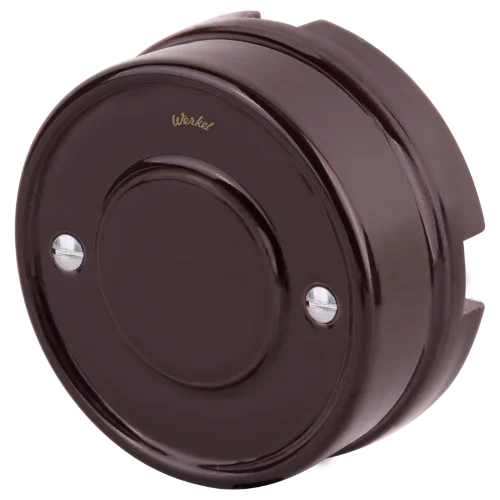 Распределительная коробка коричневая ретро W6411214 - фото