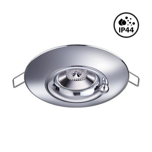 Светильник встраиваемый влагозащищенный «Novotech» 370790, серия: WATER (встраиваемый). Фото 1.