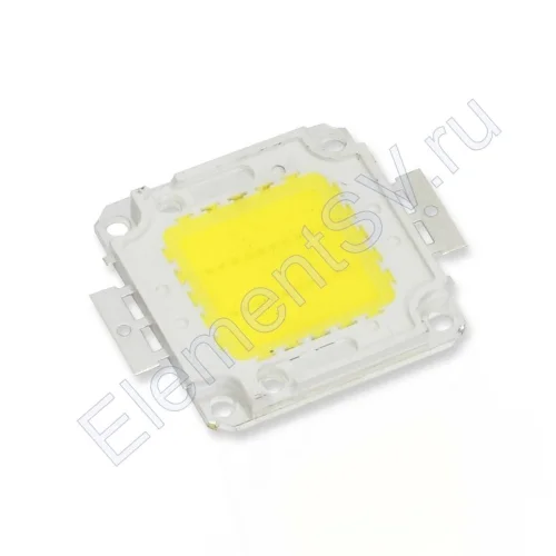 Светодиодная матрица COB D532 (20W, 30-36V, day white) - фото.