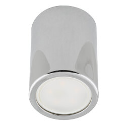 DLC-S601 GU10 CHROMEСветильник декоративный накладной, серия Sotto, Без лампы, цоколь GU10, Металл, Хром, TM Fametto