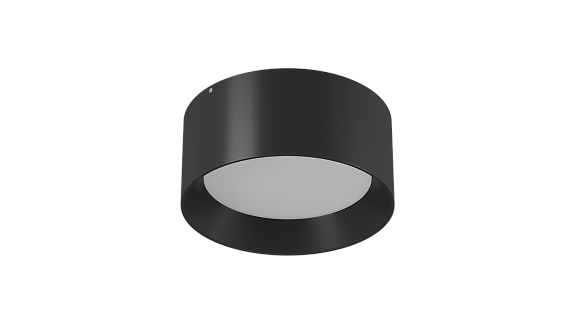 Светильник светодиодный потолочный накладной , серия BQ, Черный, 20Вт, IP20, Нейтральный белый (4000К), BQ-SF20-BL-NW. Фото 2