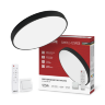 Светильник светодиодный SCANDY SIMPLE-125RCB 125Вт 230В 3000-6500K 10000Лм 400x50мм пульт ДУ черный IN HOME - Фото