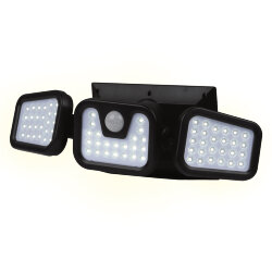 USL-F-263-PT120 SENSOR Садовый светильник на солнечной батарее с датчиком движения, 74 светодиода, Белый свет, 1x18650 Li-Io аккумулятор в-к, IP44, TM Uniel