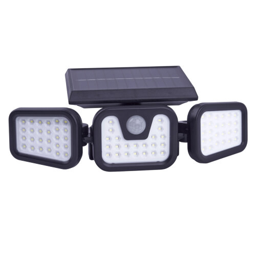 USL-F-263-PT120 SENSOR Садовый светильник на солнечной батарее с датчиком движения, 74 светодиода, Белый свет, 1x18650 Li-Io аккумулятор в-к, IP44, TM Uniel - фото 3