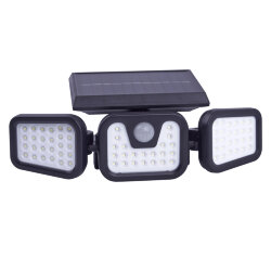 USL-F-263-PT120 SENSOR Садовый светильник на солнечной батарее с датчиком движения, 74 светодиода, Белый свет, 1x18650 Li-Io аккумулятор в-к, IP44, TM Uniel