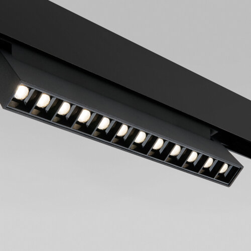 Трековый светильник Slim Magnetic HL0212W 4200K черный - Фото 4