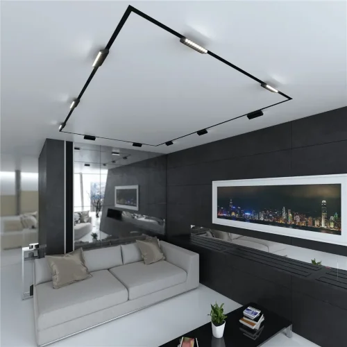 Slim Magnetic HL02 Трековый светильник 12W 4200K черный 85010/01 85010/01 - фото 6