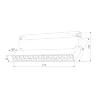 Slim Magnetic HL02 Трековый светильник 12W 4200K черный 85010/01 85010/01 - фото 10