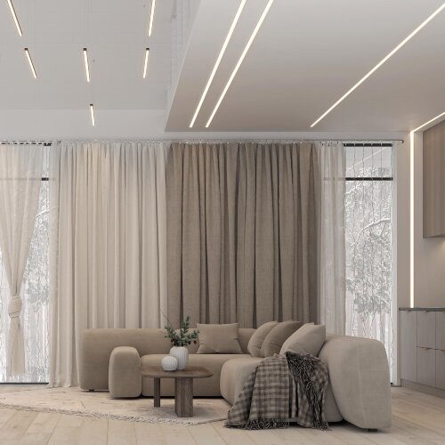 Светодиодная лента RT-A240-10mm 24V Warm3000 (22 W/m, IP20, 2835, 5m) (Arlight, высок.эфф.150 лм/Вт) - фото 5