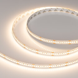 Светодиодная лента RT-А240-10mm 24V Warm3000 (22 W/m, IP20, 2835, 5m) (Arlight, высок.эфф.150 лм/Вт) 038745