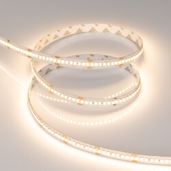 Светодиодная лента RT-А240-10mm 24V Warm3000 (22 W/m, IP20, 2835, 5m) (Arlight, высок.эфф.150 лм/Вт) 038745
