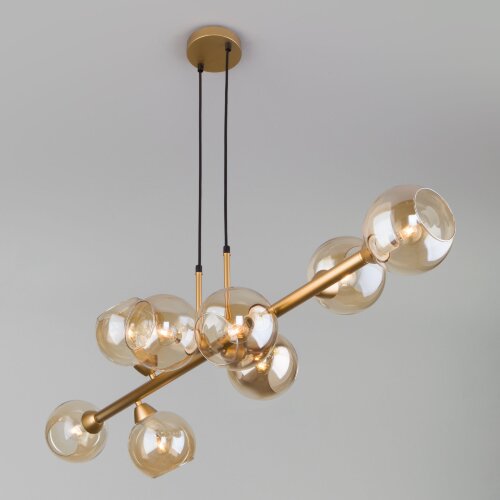 Умный подвесной светильник с круглыми стеклянными плафонами - Фото 2