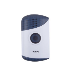 UDB-Q024 W-R1T1-16S-100M-WH Звонок беспроводной, 36 мелодий, Световая индикация, Радиус действия 100 метров, Блистерная упаковка, Белый.