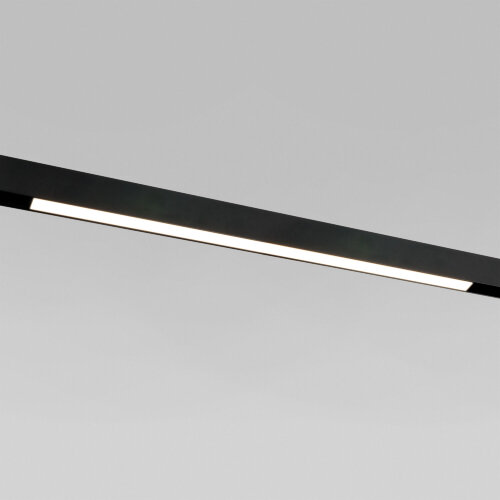 Трековый светильник 30W 4200K черный Slim Magnetic - фото 1