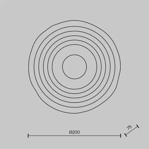 Настенный светильник (бра) Sparkle 3000К 5Вт (Латунь) - фото 5