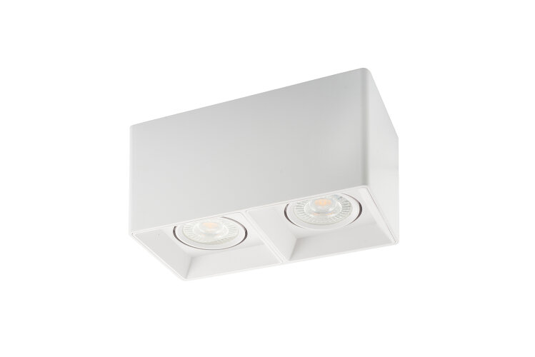 DK3035-WH Светильник накладной IP 20, 10 Вт, GU5.3, LED, белый, пластик. Фото 3