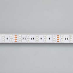 Светодиодная лента RT 2-5000 36V RGB 2X2 (5060, 600 LED, LUX) (Arlight, 26 Вт/м, IP20)