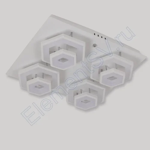 Светодиодная люстра LC-011-AC07 PA15 (80W, Day white) - фото 2.