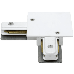 'L коннектор для однофазных встраиваемых трековыx систем, Белый,KXZ-RC-WH-L 004909