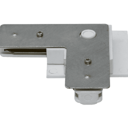 'L коннектор для однофазных встраиваемых трековыx систем, Белый,KXZ-RC-WH-L 004909