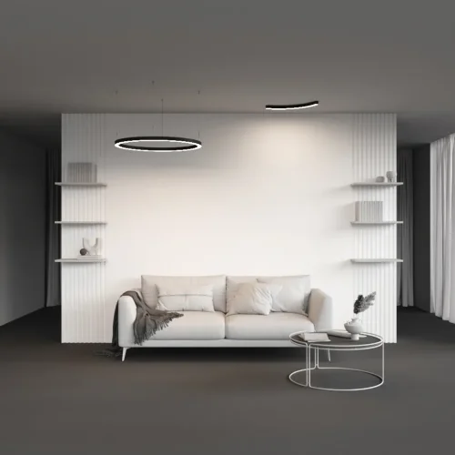 Радиусный профиль 35x35 Ø800мм 1/4 круга черный (Черный) - фото 7