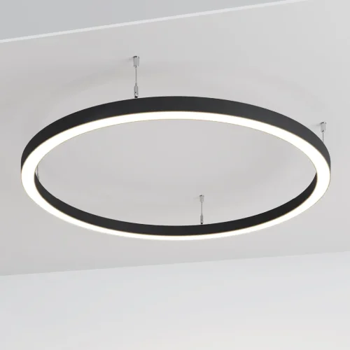 Радиусный профиль 35x35 Ø800мм 1/4 круга черный (Черный) - фото 8