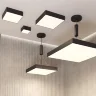 Потолочный светильник Зон / Zon 45 Вт 4000 К 120° (Черный) C032CL-45W4K-SQ-B - фото 4