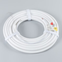 Светодиодная лента герметичная MOONLIGHT-TOP-S-M560-D13mm 48V Day4300 (13 W/m, IP65, 10m, wire x1, трос) (Arlight, Вывод прямой, 3 года)