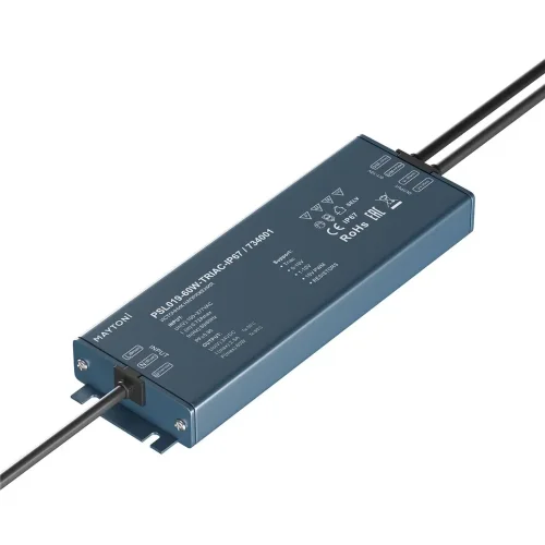 Источник напряжения Triac 24В 60Вт IP 67 (Серебро) - фото