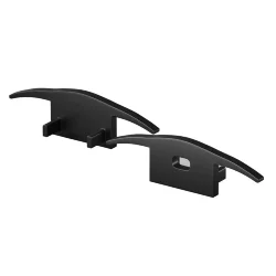 Комплект заглушек (для профиля ALM-3710-B-2M) 2 шт. ALM-3710-B-EC 642086 (Черный) 642086