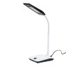 TLD-545 Black-White-LED-350Lm-3500K Светильник настольный, 4W, Механический выключатель, Черный с белым - фото 2