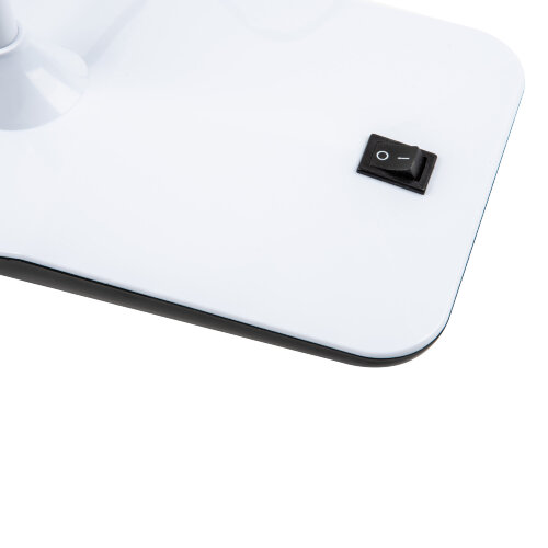 TLD-545 Black-White-LED-350Lm-3500K Светильник настольный, 4W, Механический выключатель, Черный с белым - фото 6