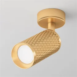 Потолочный светильник Focus Design GU10 1x10Вт (Матовое Золото)