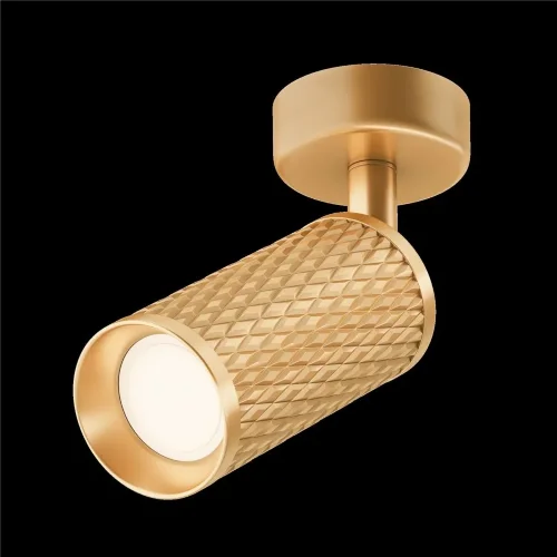 Потолочный светильник Focus Design GU10 1x10Вт (Матовое Золото) - фото 10