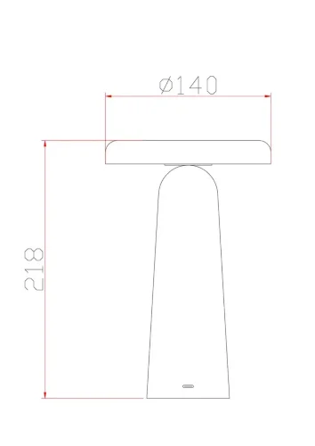 Аккумуляторный светильник Freya FR6109TL-L4B (Черный) - фото 3