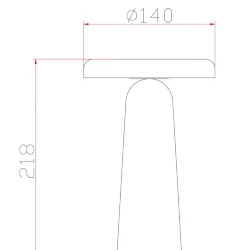 Аккумуляторный светильник Freya FR6109TL-L4B (Черный)