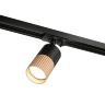 Трековый светильник WOLTA WTL-GU10/18BG-1 под лампу GU10 Черный / золотой DUO - фото 3.