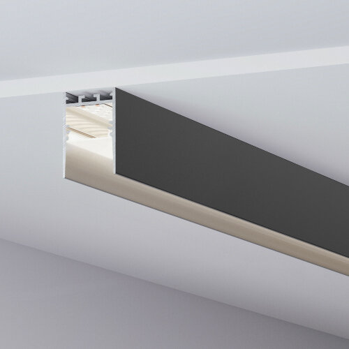 Профиль SL-COMFORT-2542-2000 BLACK (Arlight, Алюминий) - фото 3