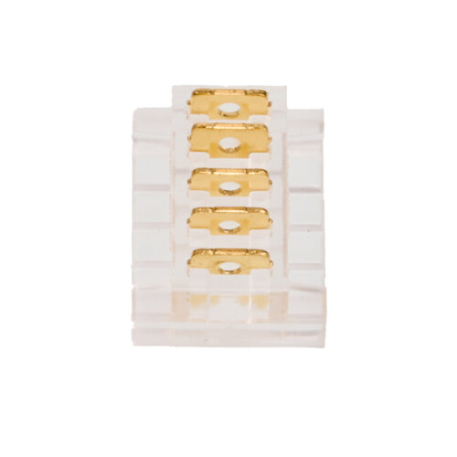 Коннектор WOLTA WLS-5PIN-RGBW-12MM-I последовательный для ленты SMD RGBW шириной 12мм, комплект 3шт. - фото 1.