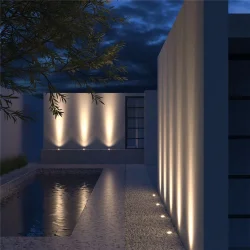 Встраиваемый светильник Tubo GU10х1 35Вт IP 65 (Серебро)